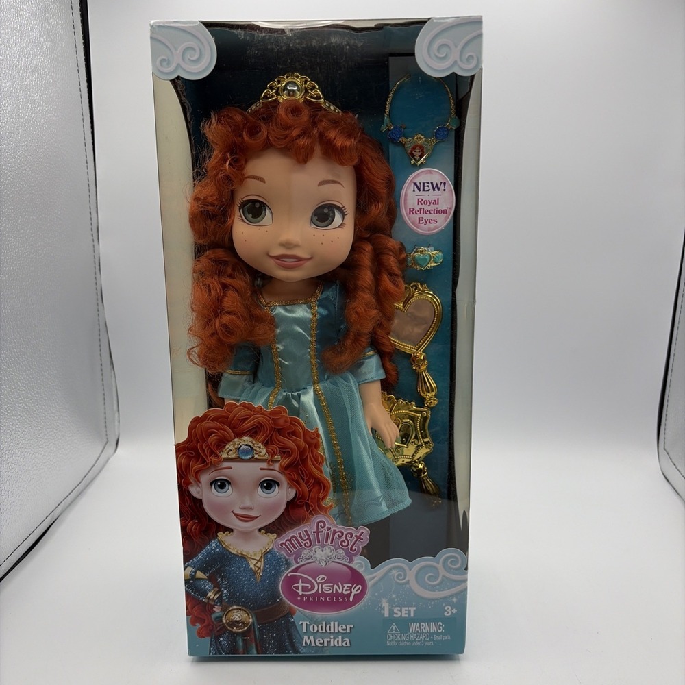 My First Disney Princess Toddler Merida Doll Brave JAKKS Pacific New